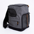 Load image into Gallery viewer, NufNuf Pet Carrier Back Bag - Light Grey