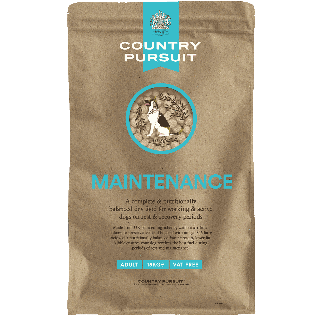 Country Pursuit Original Maintenance dog food 15kg pack shot