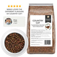 Load image into Gallery viewer, Country Pursuit Country Cat Food Testimonial: Bingo loves the different flavours of country cat!
