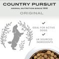 Load image into Gallery viewer, Country Pursuit Original additional points: Ideal for active dogs, UK sourced ingredients