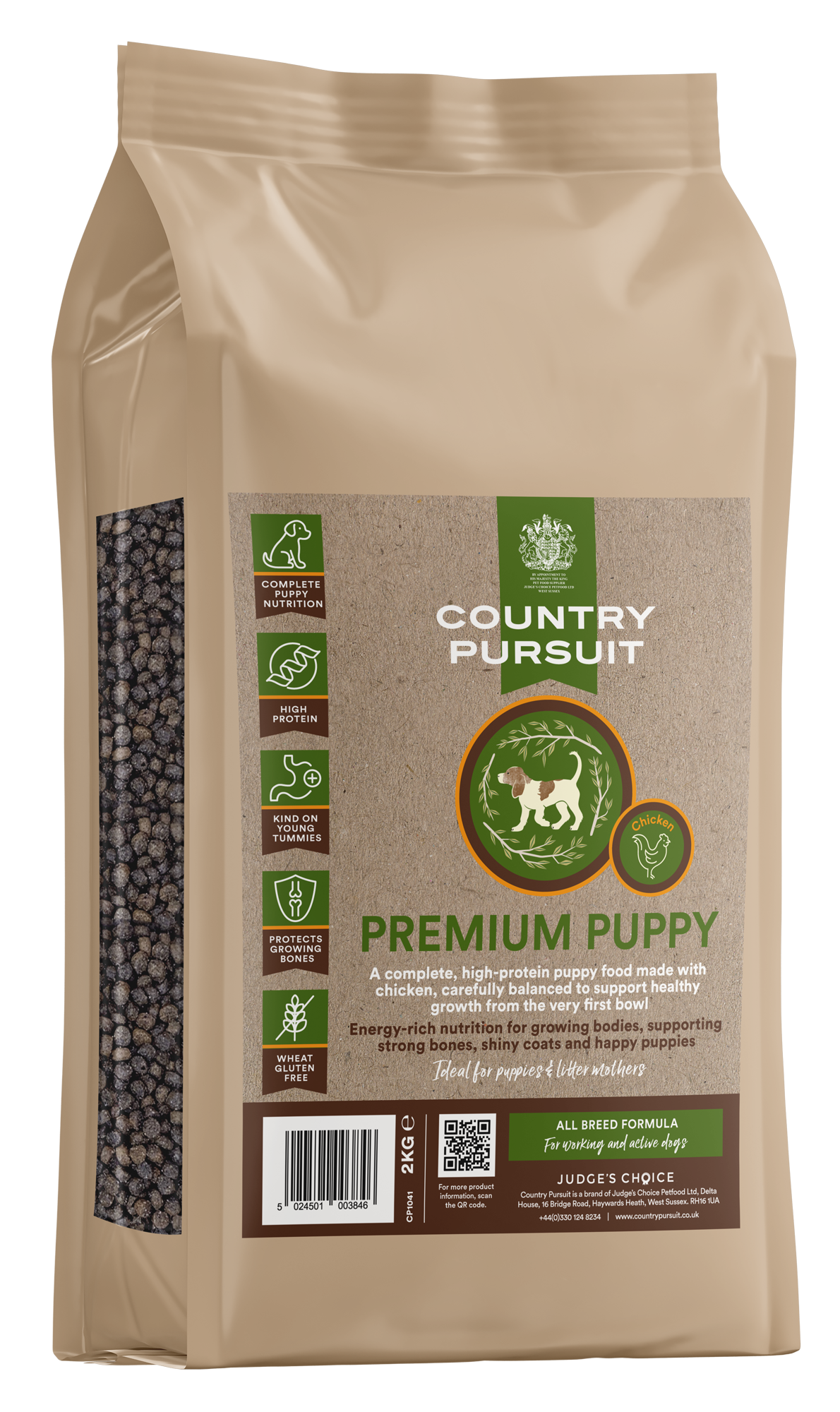 Country Pursuit Premium Puppy Dry Dog Food - 10kg