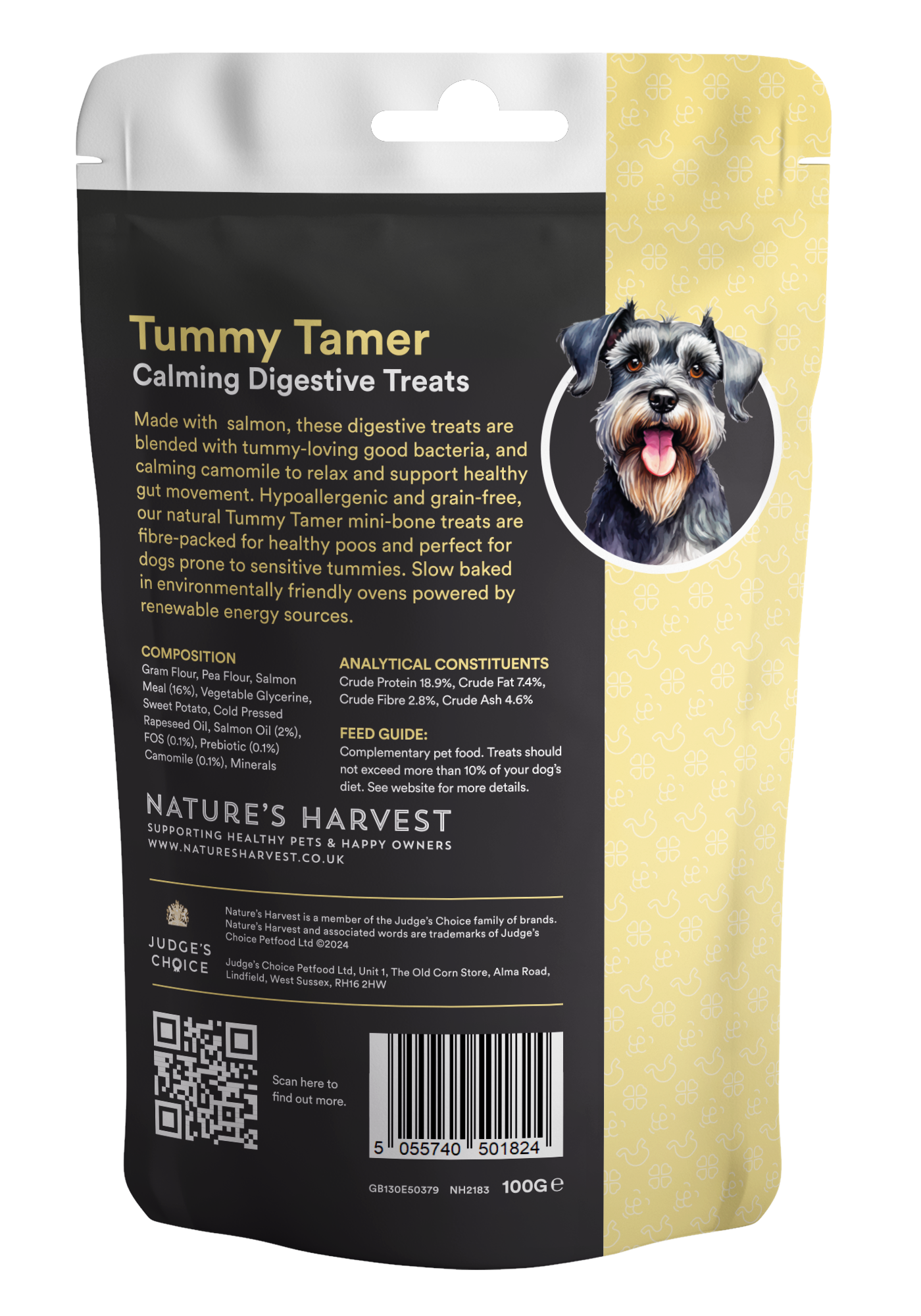 Calming Digestive Dog Treats 'Tummy Tamer'