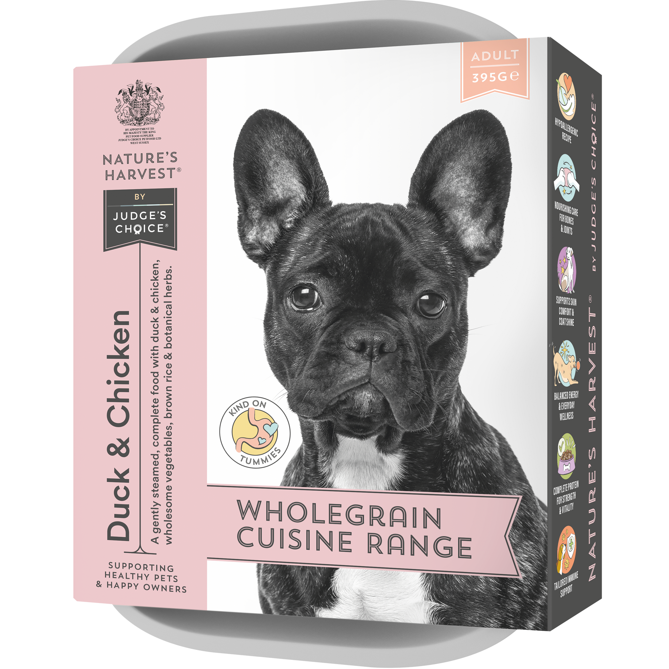 Nature’s Harvest Wet Food Duck, Chicken & Veg with Brown Rice - Adult