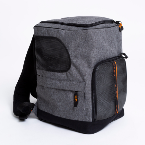 NufNuf Pet Carrier Back Bag - Light Grey