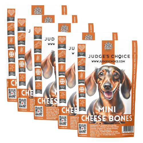 Judge's Choice Grain Free Mini Cheese Bones 250g