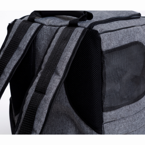 NufNuf Pet Carrier Back Bag - Light Grey