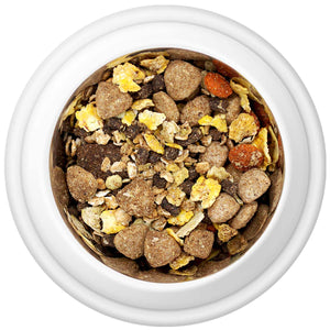 Country Pursuit Muesli dog food in a bowl