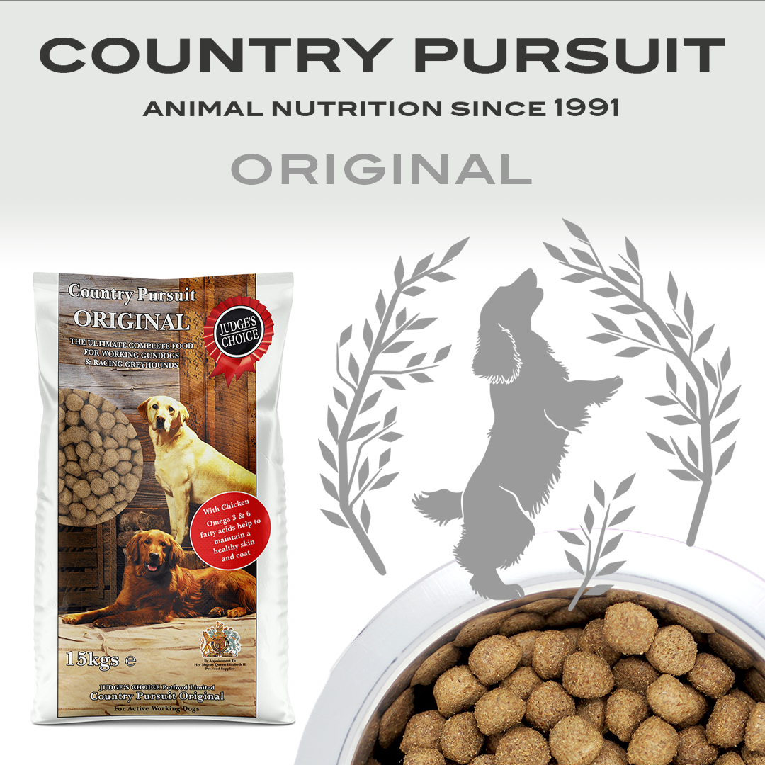 Country Pursuit Original 15kg & bowl Animal Nutrition Since 1991