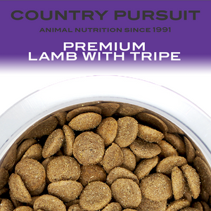 Premium lamb with tripe in a bowl
