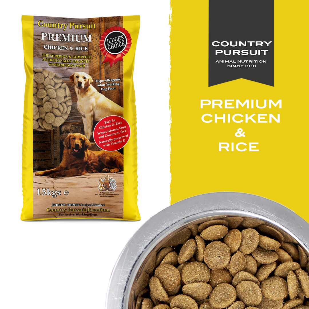 Premium Chicken & Rice Adult Dry Dog Food